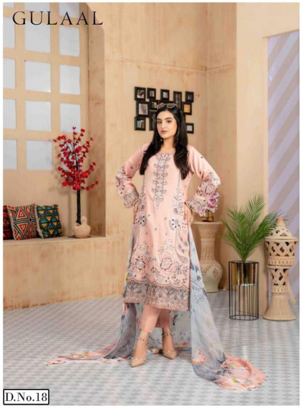 Gulaal Karachi Vol-2 Cotton Designer Exclusive Dress Material